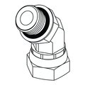 Tompkins Hydraulic Fitting-Steel10MOR-06FPX 45 6902-10-06